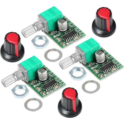 3 Modules Amplificateur Audio PAM8403 3W+3W DC 5V Stéréo Potentiomètre Pour Bricolage Portable (1/5)