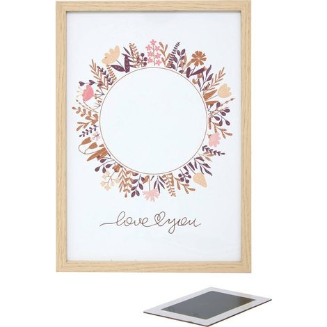 Box Abdruckrahmen 31,6x22,6cm mit Stempelkissen Nomade - Atmosphera créateur d'intérieur (1/5)