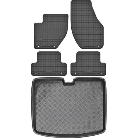 Volvo V40 Schrägheck (2012–2019) – SET: Gummifußmatten + Kofferraummatte (1/5)