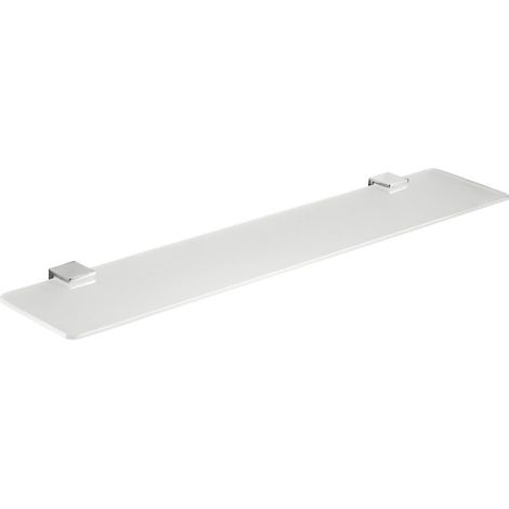 Étagère De 60 Cm En Cristal Et Supports En Laiton Greta (1/4)