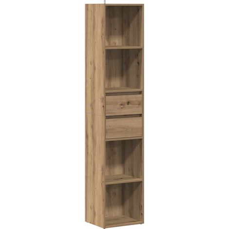 Maison Exclusive - Libreria Rovere Artigianale 36x30x171 cm Legno Multistrato