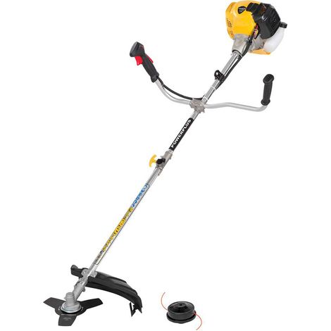 Débroussailleuse thermique 42,7 cc – Largeur de coupe 460 mm – Système Tap & Go – Réduction des vibrations – Harnais d'épaule inclus – Powerplus
