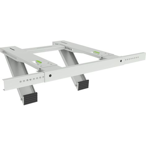 Support de climatiseur de fenêtre sans perçage installation facile construction robuste pour poser un appareil de climatisation en toute sécurité (1/5)