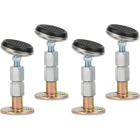 Stück Bettrahmen-Anti-Shake-Werkzeug, Nachtstopfen, verstellbare Gewindefixierung, drehbarer Drehkopf für Zuhause, Bett, Möbel, Schränke, Wandhalterung (65–92 mm) (1/5)