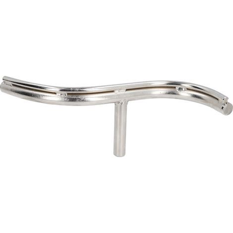 Repose-outil de tour incurvé, poteau de 5/8 pouces, support en acier inoxydable de 16mm pour le travail du bois (1/5)