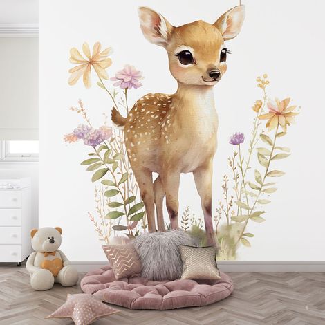 Papier peint panoramique Enfants - Bichette - 130 cm x 84 cm (1/4)