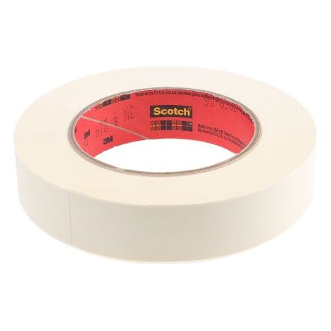 Ruban de masquage Papier 3M SCOTCH 214, 25mm x 55m, Beige ( Prix pour 1 )