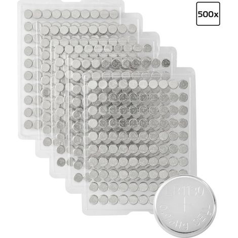VOLTCRAFT Pile bouton LR 1130 1.5 V 500 pc(s) 75 mAh alcaline(s) AG10 (1/3)