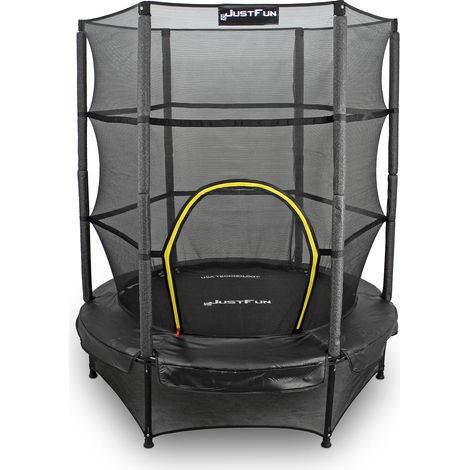Trampoline d'intérieur 140 cm Just FUN noir (1/5)