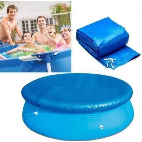 Runde Poolabdeckung, Schutzhülle für Schwimmbecken, wasserdicht und staubdicht, Durchmesser 183 cm (1/5)