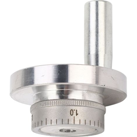 58-mm-Maschinenhandrad mit Griff, Aluminiumlegierung, Ersatzteil für Drehmaschine 0618 CJ18A 7x12 7x14 (1/5)