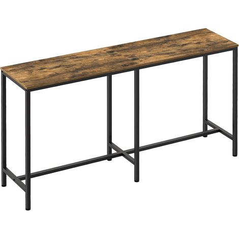 Table de Bar de 180 cm, Table Haute de Cuisine Rectangulaire (1/5)