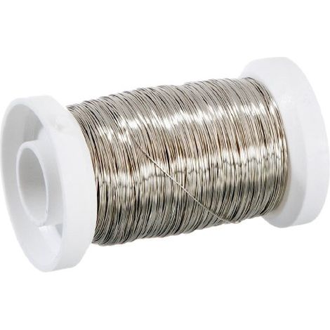 KnorrPrandell Gütermann 6465722 - Filo Metallico 0,25mm, Colore: Argento Anticato (1/3)