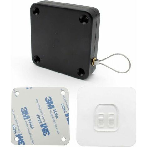 Door Closer - Automatic Sensor - Punch-Free Adhesive Mount - For Interior Exterior Doors - 1 Piece (1/5)