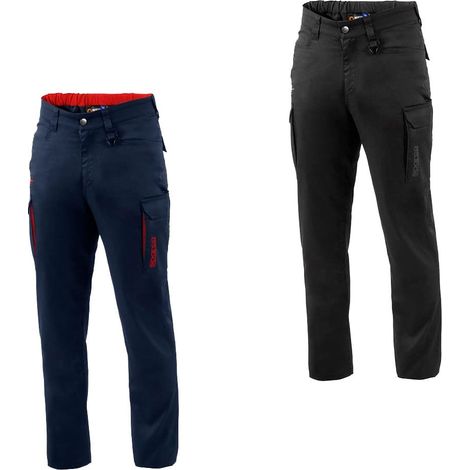 Pantaloni da lavoro Sparco Vermont - XL - Nero (1/5)