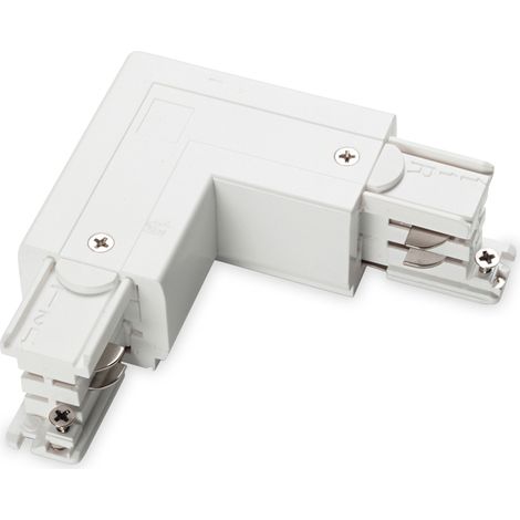 Connettore Principale E Destro On-Off Link Alluminio Bianco (1/2)