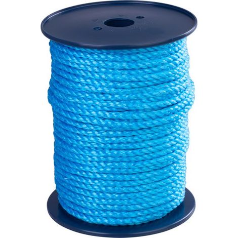 Seil Strend Pro Premium, PP, 8 mm, gedreht, blau, L-100 m