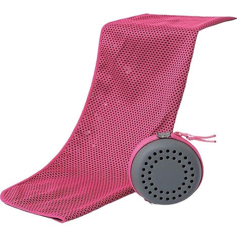 Serviette rafraîchissante pour le cou et le visage, douce et respirante, idéale pour le sport, séchage rapide, absorbant la transpiration et rafraîchissante pour le yoga et les activités sportives. (1/5)