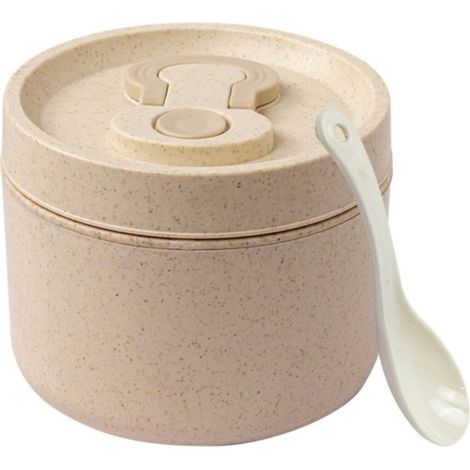 Boîte À Repas - 650 Ml - Polypropylène Sans Bpa - Couvercle Hermetique - Pour Micro-ondes Réfrigérateur Et Congélateur - 1 Pièce (1/5)