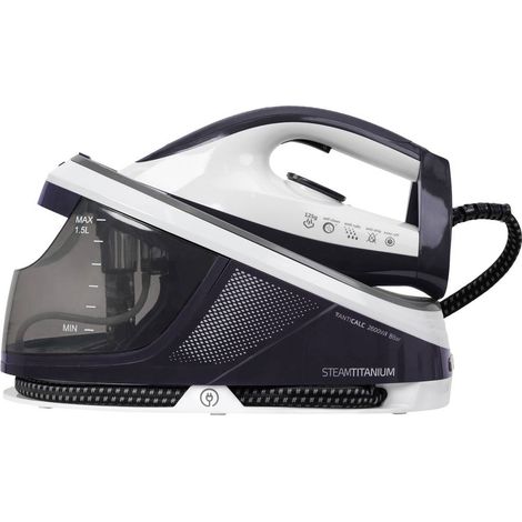 Silva Homeline DBS 580 611006 Ferro da stiro con caldaia 2600 W Bianco, Grigio (1/4)