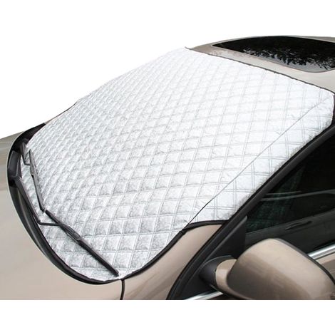 Couverture Pare-Brise Anti-Givre Neige - Protection Poussière Feuilles - Pour SUV Et Berline - 145x100 Cm (1/5)