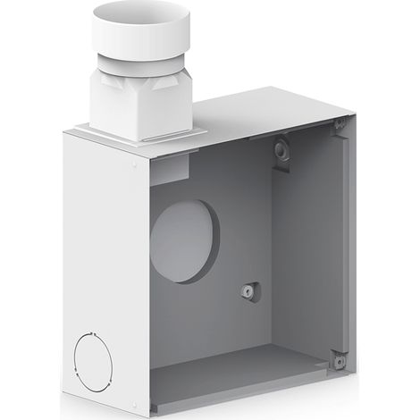 Carter de ventilateur avec clapet anti-retour intégré LW/D, DN100/125