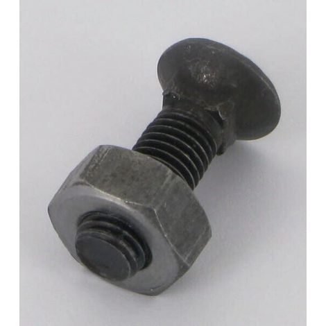 Tornillo arado cuadrado M9x30 + tuerca UNIVERSAL 930VK