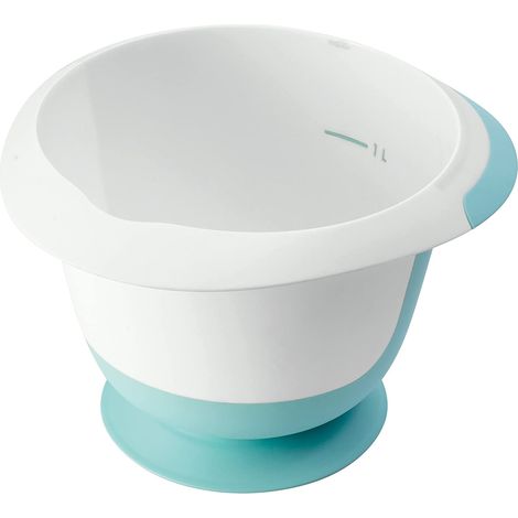 Insalatiera Ciotola in Plastica Mariella con Ventosa Keeper 1.5 Litri 20 x 13 cm (1/5)