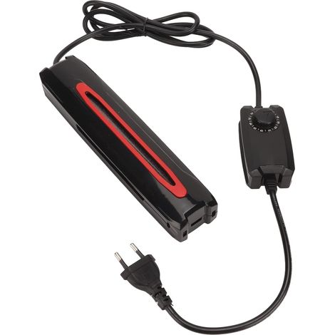 Chauffage d'aquarium submersible (800 W), chauffage d'aquarium numérique réglable 220 V avec tube de quartz thermostatique ultra court automatique, adapté à l'eau douce et salée (1/5)