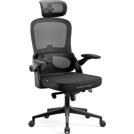 Ergonomischer Bürostuhl Diablo V-Light: schwarz