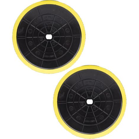 Lot de 2 tampons de cire en mousse pour voiture - Outil d'entretien pour enlever rapidement les rayures sur la voiture et les surfaces lisses (1/5)