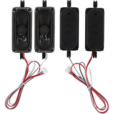 2 Haut-parleurs 4 Ohm 5W pour Amplificateur Audio, Système Sonore TV Box et Affichage Publicitaire LCD (1/5)