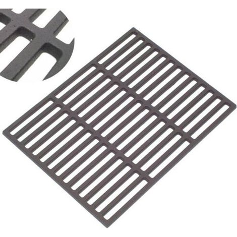 Guss Grillrost emailliert 38x29 eckig Grill Gussrost 56516 Gusseisen Gußeisen (1/5)