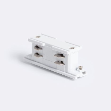 Connettore Tipo I per Binario Trifase Borgia da Incasso Alluminio Bianco (1/3)