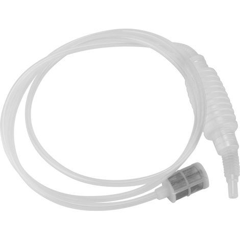 Homebrew Siphon Hose Manual Soft Plastic Syphon Tube Wine Beer Making Brewing Equipment ToolWhite (1/5)