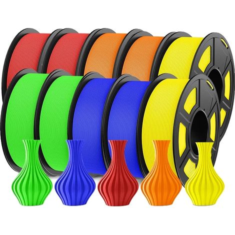 Filamento per stampante 3D, ad alta velocità, durevole e resistente, HSMPETG 10MIX10 (1/2)