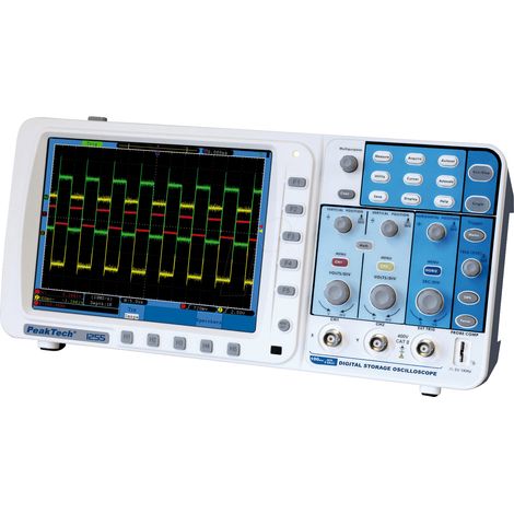 Osciloscopio PeakTech 1255 2 canales 100 MHz