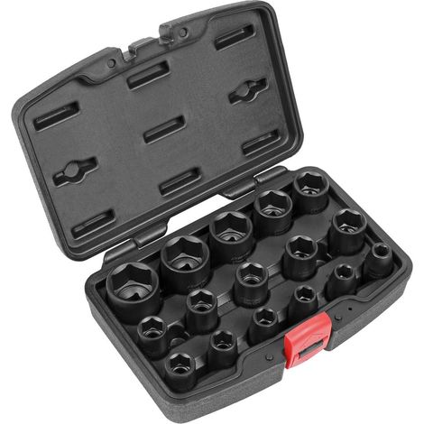 Sealey AK5624M Premier Impact Socket Set 1/2""Sq Drive 16pc (1/5)
