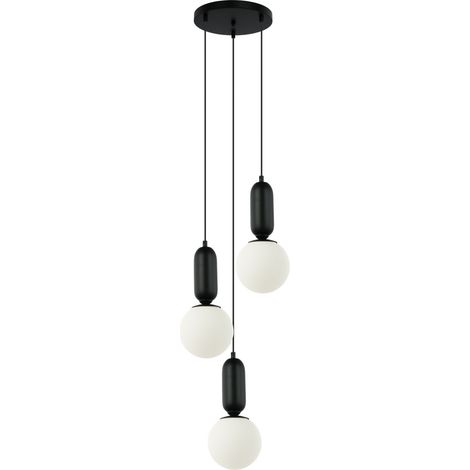 Italux Aldeva Moderne 3-flammige Cluster-Pendel-Deckenleuchte, E27 (1/3)