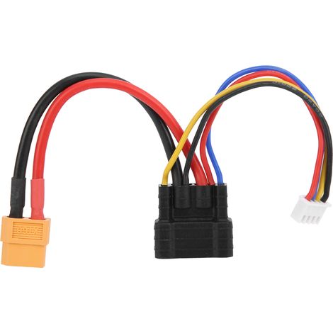Câble adaptateur chargeur batterie LiPo TRX-3S vers XT60 pour voiture/avion RC (1/5)