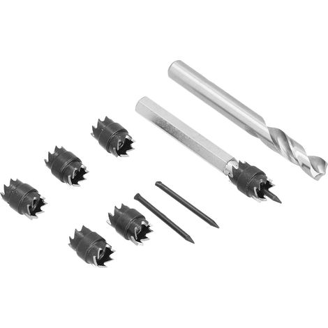 Kit d'outils de coupe et d'enlèvement de métal double face, 9 pièces, coupe-points de soudure de 3/8 pouce (1/5)