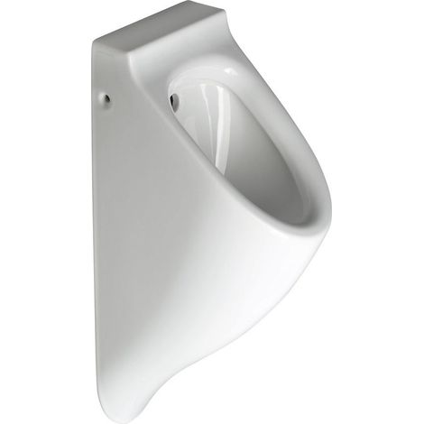 AQUATECH Urinoir à entrée arrière 21x53,5 cm, avec siphon, blanc (1/4)