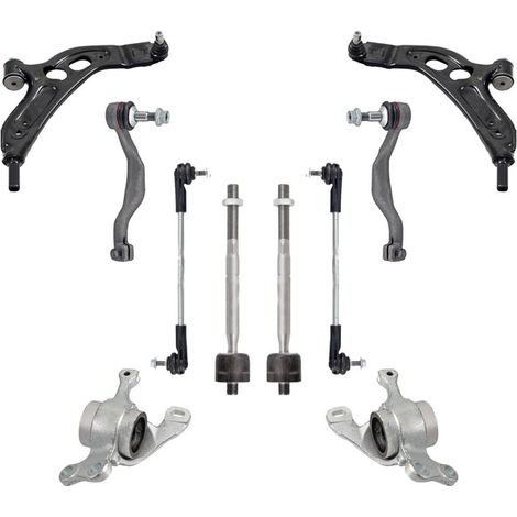 KIT BRACCIO OSCILLANTE 10 PEZZI COMPATIBILE CON BMW 2 ACTIVE TOURER (F45)216D 03.2014-10 / Kit Sospensione Completo OE/OEM / Bracci Oscillanti + Testine Sterzo / Sostituzione Diretta OEM