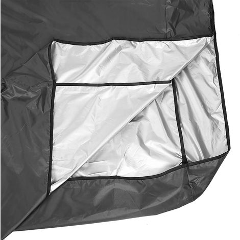 Housse de rechange imperméable et anti-poussière pour balançoire, accessoire pour jardin ou cour extérieure, noir (1/5)
