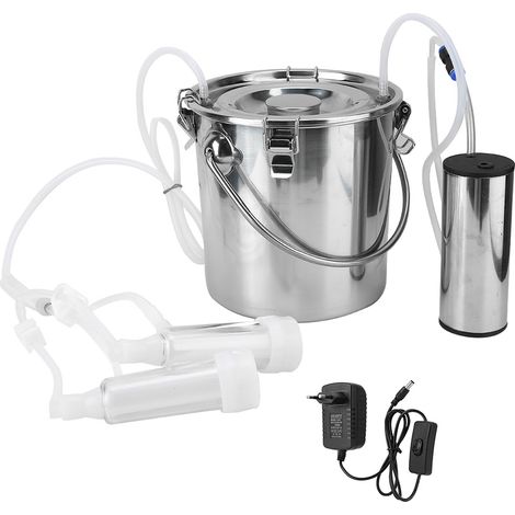 Eosnow 5L Haushalt Elektrische Ziegenmelkmaschine mit direkter Saugpumpe (für)