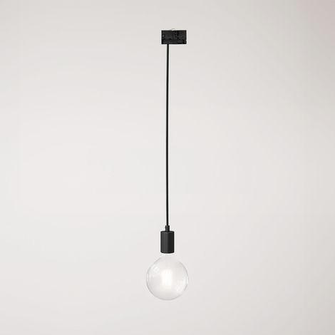 Creative Cables - Candeeiro de teto metálico para calhas - lâmpada incluída