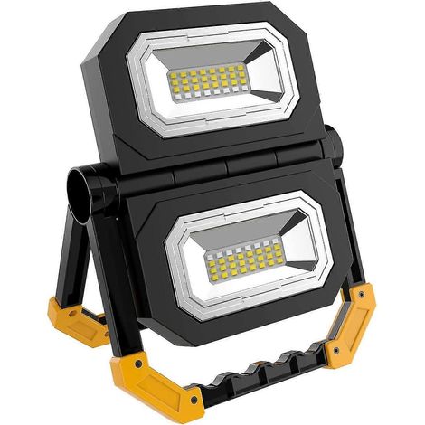 30-W-LED-Scheinwerfer mit Akku, faltbar und tragbar, LED-Arbeitsleuchte