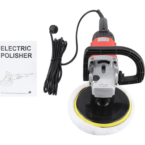 Polisseuse électrique 6 vitesses variables pour carrosserie auto et sol domestique 110V US (1/5)