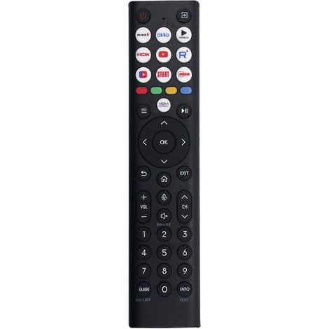 Télécommande pour téléviseur compatible avec Hisense ERF2D38H