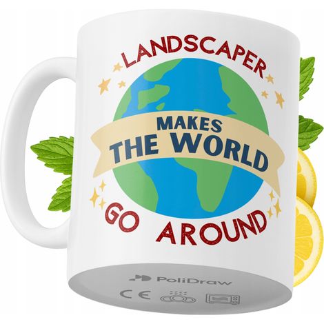 Lustige Tasse für Landschaftsgärtner – Kaffee- oder Teetasse mit witzigem Textdesign – ideal für Geburtstage, Namenstage, Feiertage und besondere Anlässe. Hochwertige Tasse für Zuhause, Büro und Arbei (1/5)